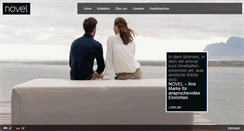 Desktop Screenshot of novel-living.com